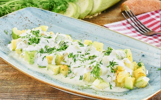 Buğdaylı Yoğurtlu Kabak