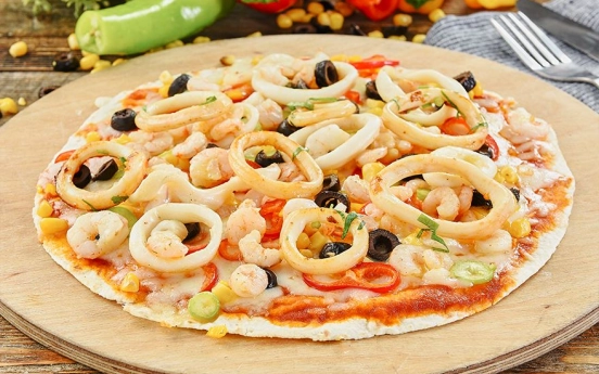 Deniz Mahsullü Lavaş Pizza