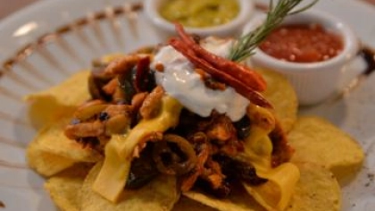Tavuklu Nachos