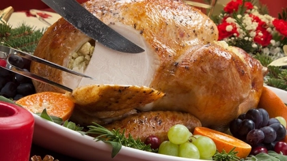 Fırında Hindi Dolması