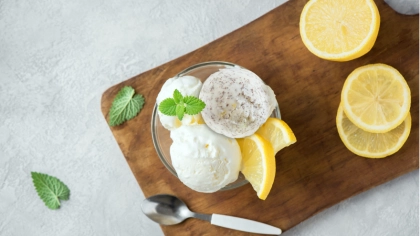 Limonlu ve Kahveli Sorbe