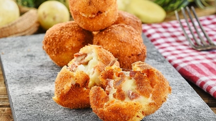 Patatesli Sucuklu Kroket