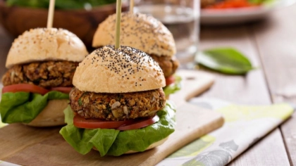 Vegan burger