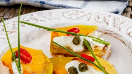 Balkabaklı Bruschetta