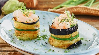 Patlıcanlı Karides