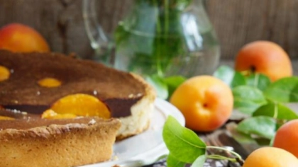 Çikolatalı Kayısı Tart