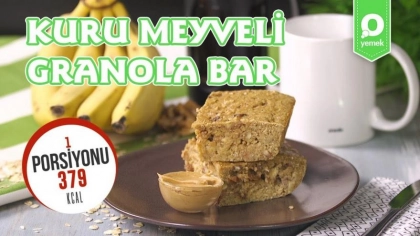 Kuru Meyveli Granola Bar