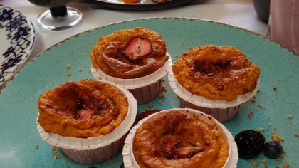 Tatlı Patatesli Muffin