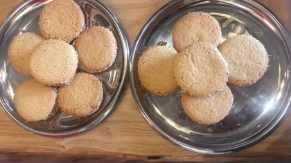 Susamlı Tahinli Kurabiye