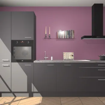 Onyxgrijze keuken Brussel 26365