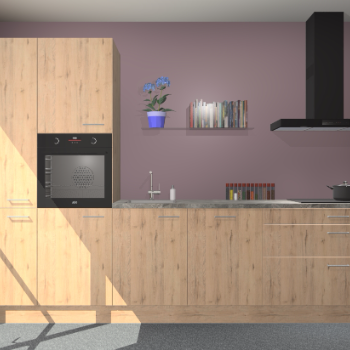 Madera natuur keuken Brussel 26437