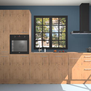 Astoria eiken keuken Brussel 26454