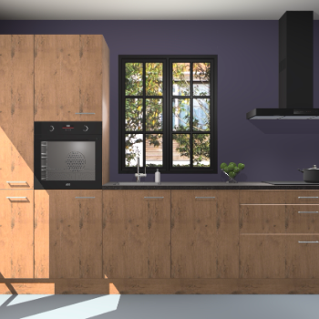 Astoria eiken keuken Brussel 26481