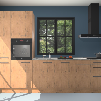 Astoria eiken keuken Brussel 26489