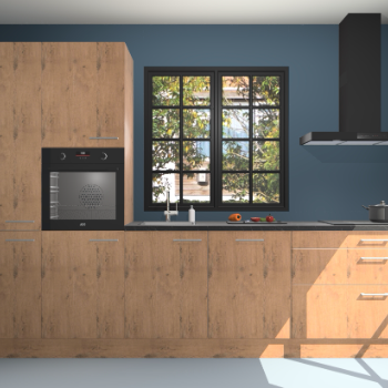 Astoria eiken keuken Brussel 26498