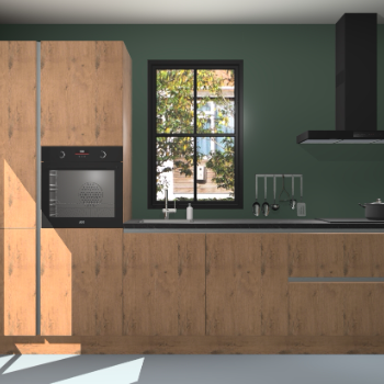 Astoria eiken greeploze keuken Brussel 26500