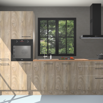 Cantaro eiken keuken Brussel 26463