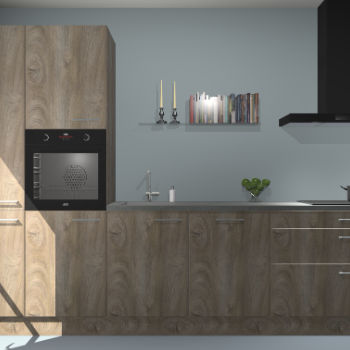 Cantaro eiken keuken Brussel 26534