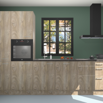 Cantaro eiken keuken Brussel 26541