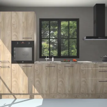 Cantaro eiken keuken Brussel 26550
