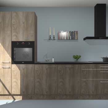 Cantaro eiken keuken Brussel 26560