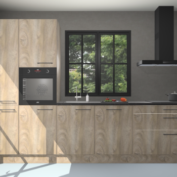 Cantaro eiken keuken Brussel 26563