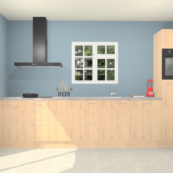 Madera natuur keuken Sofia 26833