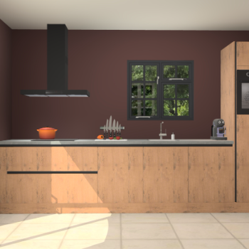 Astoria eiken greeploze keuken Sofia 26883