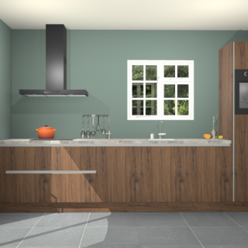 Noten greeploze keuken Sofia 27026