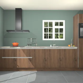 Noten greeploze keuken Sofia 27026