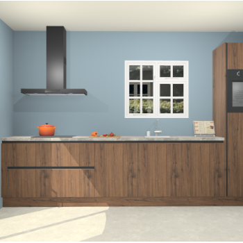 Noten greeploze keuken Sofia 27029