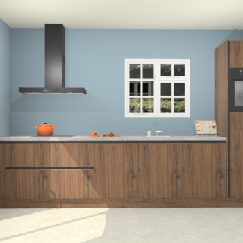 Noten greeploze keuken Sofia 27035