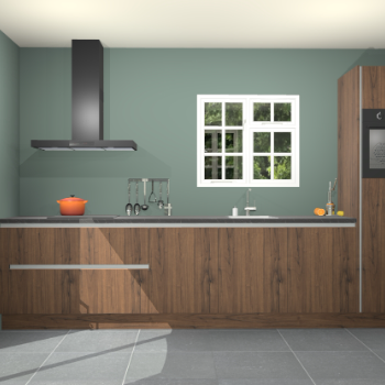 Noten greeploze keuken Sofia 27038