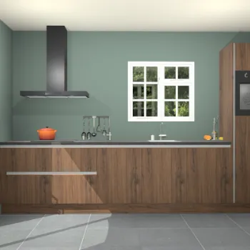 Noten greeploze keuken Sofia 27038