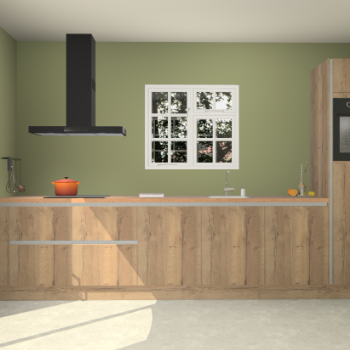 chocolade eiken greeploze keuken Sofia 27216