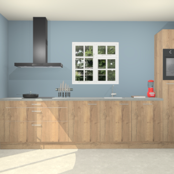 Chocolade eiken keuken Sofia 27221