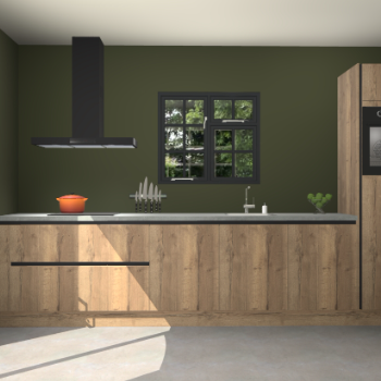 chocolade eiken greeploze keuken Sofia 27225