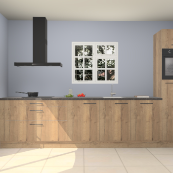 Chocolade eiken keuken Sofia 27229