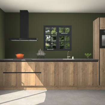 chocolade eiken greeploze keuken Sofia 27231