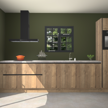 chocolade eiken greeploze keuken Sofia 27243