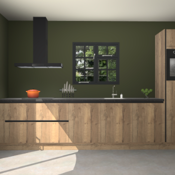 chocolade eiken greeploze keuken Sofia 27249