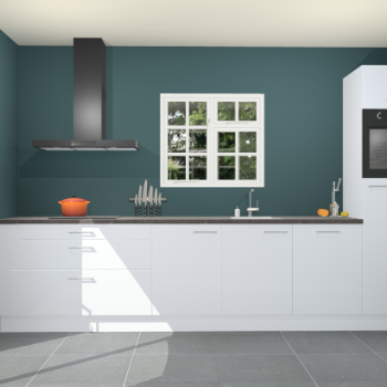 Sneeuwwitte hoogglans keuken Sofia 27268