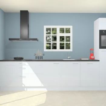 Sneeuwwitte hoogglans keuken Sofia 27287