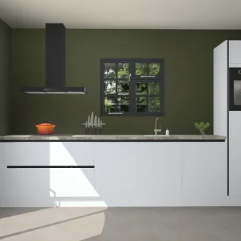 Sneeuwwitte greeploze keuken Sofia 27438