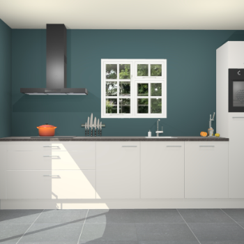 Zijdegrijze keuken Sofia 27464