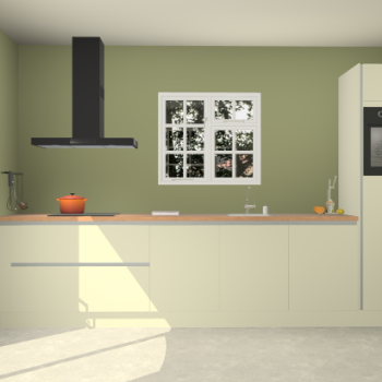 Magnolia greeploze keuken Sofia 27497