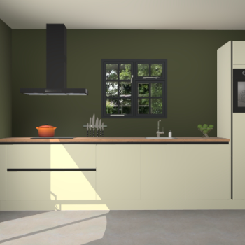 Magnolia greeploze keuken Sofia 27500