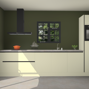 Magnolia greeploze keuken Sofia 27524