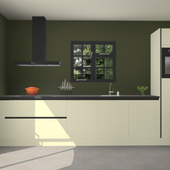 Magnolia greeploze keuken Sofia 27530