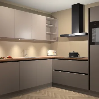 Kasjmier greeploze keuken Luanda 27592